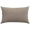Kanapé párnák 2 pcs Tópszínű 50 x 30 cm szövet
