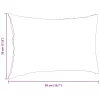 Kanapé párnák 2 pcs Krém 50 x 30 cm szövet