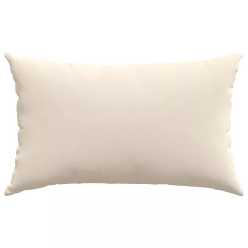 Kanapé párnák 2 pcs Bézs 50 x 30 cm szövet
