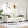 Kanapé párnák 2 pcs Világosszürke 50 x 30 cm Bársonyos szövet