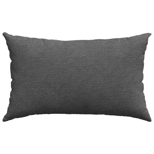 Kanapé párnák 2 pcs Sötétszürke 50 x 30 cm Bársonyos szövet