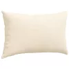 Kanapé párnák 2 pcs Krém 50 x 30 cm Bársonyos szövet