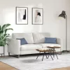Kanapé párnák 2 pcs Kék 50 x 30 cm Bársonyos szövet