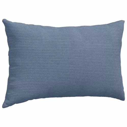Kanapé párnák 2 pcs Kék 50 x 30 cm Bársonyos szövet