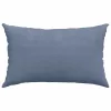 Kanapé párnák 2 pcs Kék 50 x 30 cm Bársonyos szövet