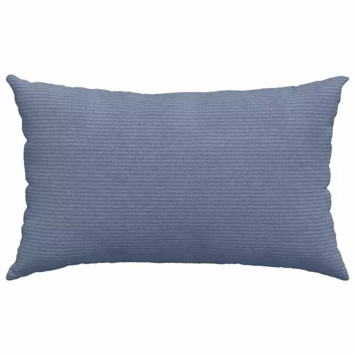 Kanapé párnák 2 pcs Kék 50 x 30 cm Bársonyos szövet