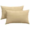 Kanapé párnák 2 pcs Szürke zöld 50 x 30 cm Bársonyos szövet