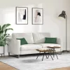 Kanapé párnák 2 pcs Sötétzöld 50 x 30 cm Bársonyos szövet