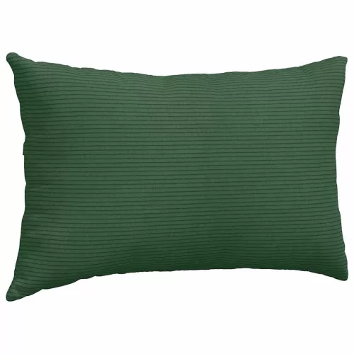 Kanapé párnák 2 pcs Sötétzöld 50 x 30 cm Bársonyos szövet