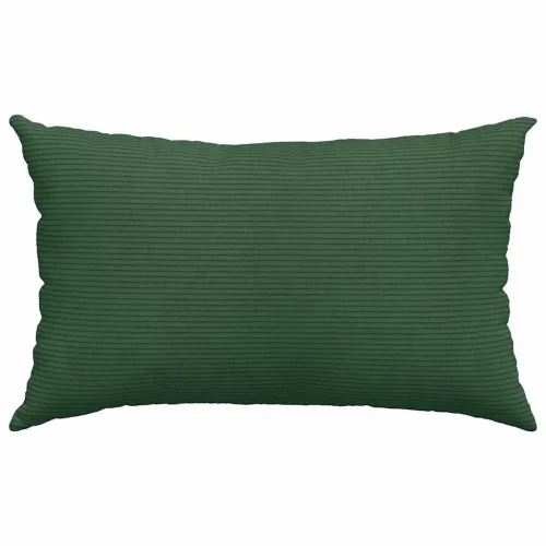 Kanapé párnák 2 pcs Sötétzöld 50 x 30 cm Bársonyos szövet