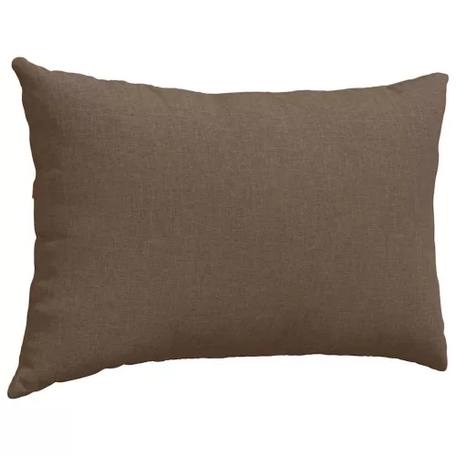 Kanapé párnák 2 pcs Barna 60 x 40 cm szövet