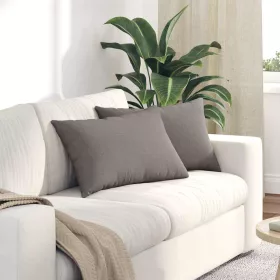 Kanapé párnák 2 pcs Tópszínű 60 x 40 cm szövet