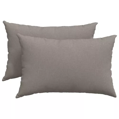 Kanapé párnák 2 pcs Tópszínű 60 x 40 cm szövet