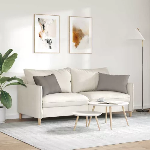 Kanapé párnák 2 pcs Tópszínű 60 x 40 cm szövet