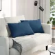 Kanapé párnák 2 pcs Kék 60 x 40 cm szövet