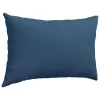 Kanapé párnák 2 pcs Kék 60 x 40 cm szövet