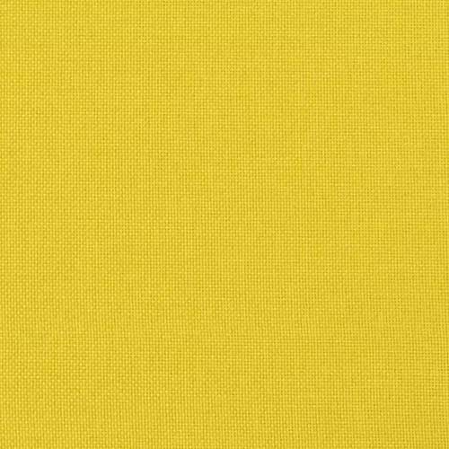 Kanapé párnák 2 pcs Világos sárga 60 x 40 cm szövet