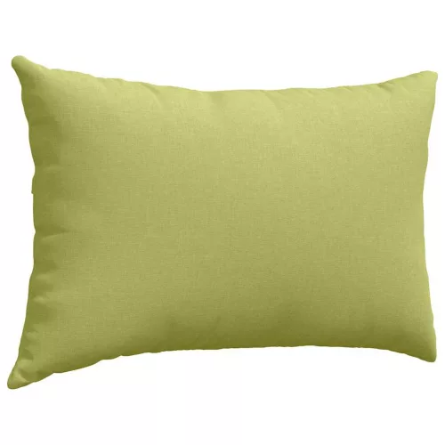 Kanapé párnák 2 pcs Világos zöld 60 x 40 cm szövet