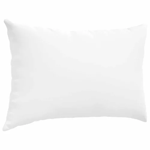 Kanapé párnák 2 pcs Fehér 60 x 40 cm szövet