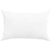 Kanapé párnák 2 pcs Fehér 60 x 40 cm szövet