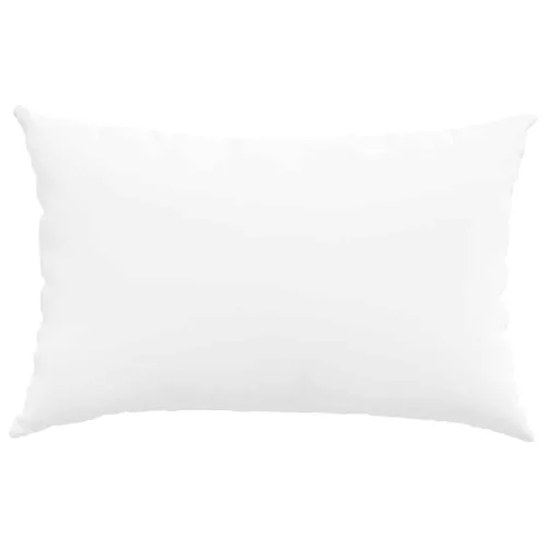 Kanapé párnák 2 pcs Fehér 60 x 40 cm szövet