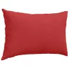 Kanapé párnák 2 pcs Piros 60 x 40 cm szövet