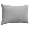 Kanapé párnák 2 pcs Szürke 60 x 40 cm szövet