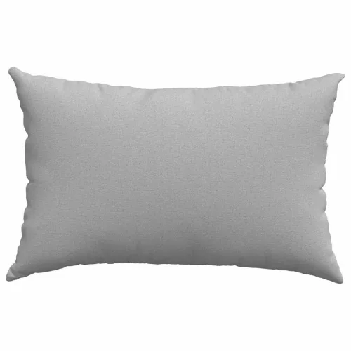 Kanapé párnák 2 pcs Szürke 60 x 40 cm szövet