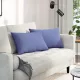 Kanapé párnák 2 pcs Kék 60 x 40 cm szövet
