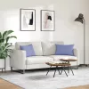 Kanapé párnák 2 pcs Kék 60 x 40 cm szövet