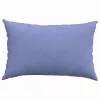 Kanapé párnák 2 pcs Kék 60 x 40 cm szövet