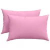 Kanapé párnák 2 pcs Rózsaszín 60 x 40 cm szövet