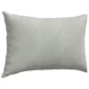 Kanapé párnák 2 pcs Világosszürke 60 x 40 cm Bársonyos szövet