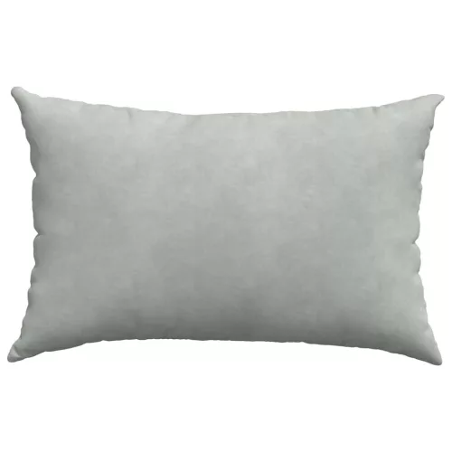 Kanapé párnák 2 pcs Világosszürke 60 x 40 cm Bársonyos szövet