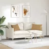 Kanapé párnák 2 pcs Barna 60 x 40 cm Bársonyos szövet