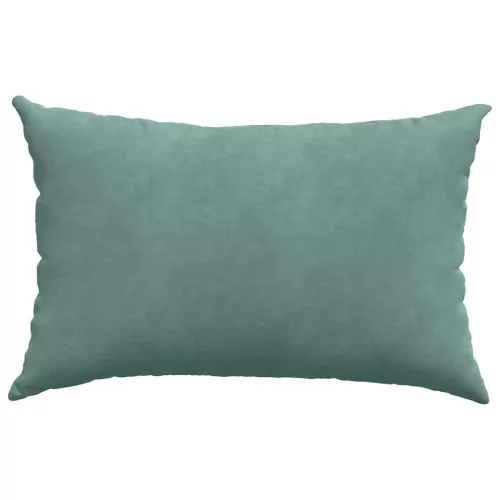 Kanapé párnák 2 pcs Tengeri Zöld 60 x 40 cm Bársonyos szövet