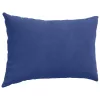 Kanapé párnák 2 pcs Rendőrségi kék 60 x 40 cm Bársonyos szövet