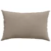 Kanapé párnák 2 pcs Tópszínű 60 x 40 cm szövet
