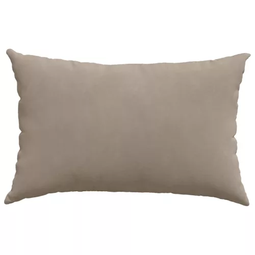 Kanapé párnák 2 pcs Tópszínű 60 x 40 cm szövet
