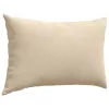 Kanapé párnák 2 pcs Krém 60 x 40 cm szövet