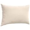 Kanapé párnák 2 pcs Bézs 60 x 40 cm szövet