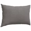 Kanapé párnák 2 pcs Világosszürke 60 x 40 cm Bársonyos szövet