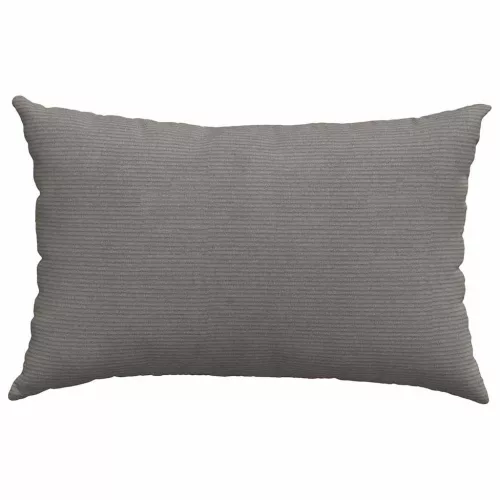 Kanapé párnák 2 pcs Világosszürke 60 x 40 cm Bársonyos szövet