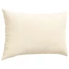 Kanapé párnák 2 pcs Krém 60 x 40 cm Bársonyos szövet