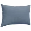 Kanapé párnák 2 pcs Kék 60 x 40 cm Bársonyos szövet