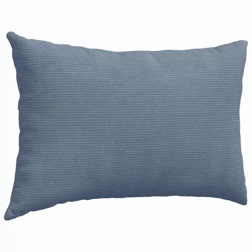 Kanapé párnák 2 pcs Kék 60 x 40 cm Bársonyos szövet