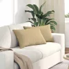 Kanapé párnák 2 pcs Szürke zöld 60 x 40 cm Bársonyos szövet