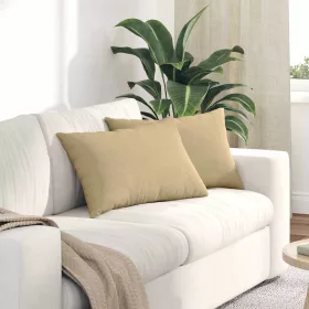   Kanapé párnák 2 pcs Szürke zöld 60 x 40 cm Bársonyos szövet