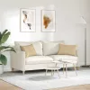 Kanapé párnák 2 pcs Szürke zöld 60 x 40 cm Bársonyos szövet