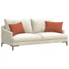 Kanapé párnák 2 pcs Piros Narancs 60 x 40 cm Bársonyos szövet